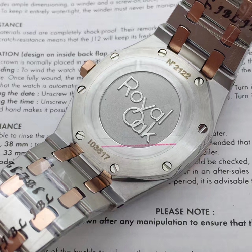 オーデマピゲ時計内部構造